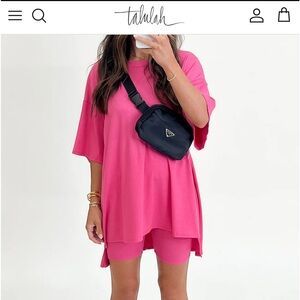 Shop TALULAH hot pink Novi Set Medium